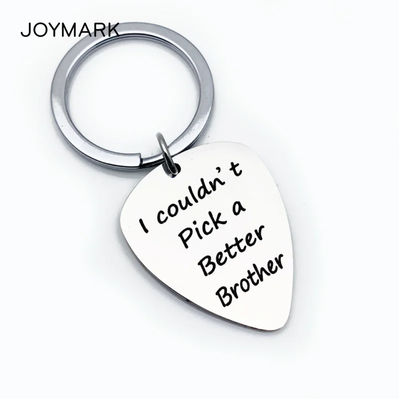 I Couldn't Pick A Better Brother Stainless Steel Keychains DIY Key Rings For Men Women Fashion Jewelry GKC025 | Украшения и