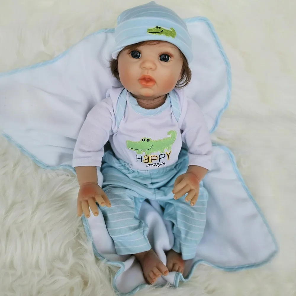 20 дюймов OtardDolls полная силиконовая кукла реборн девочка Bebe игрушка ребенок