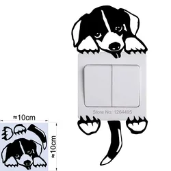 Whimsical Animal & Fairy Wall Decal for Nursery and Children's Room Decor (018 Dog)