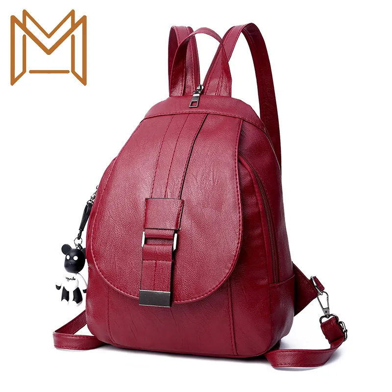 

Both Shoulders Package Woman Woman Package More Function Dual Purpose Chest Package Soft Leather Mom Package