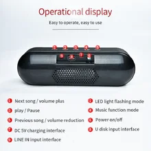 TG LED Bluetooth Outdoor Speaker