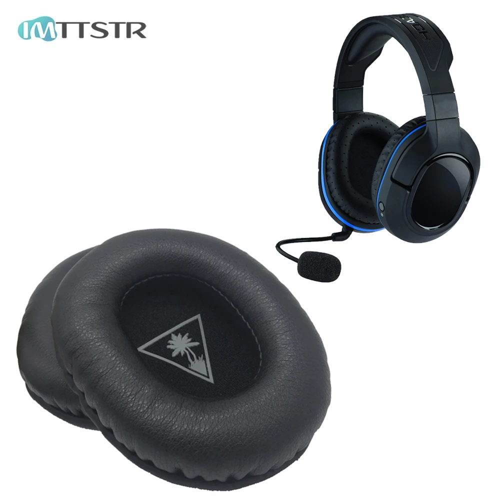IMTTSTR 1 Pair of Replacement EarPads for Turtle Beach Stealth 520 Earphones Sleeve Earmuff Cover Cushion Cups