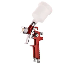 1pc 0.8MM Red Aluminium allo Nozzle H2000 High Atomization Paint Spray Machine 125ml Watering Can air spray machine