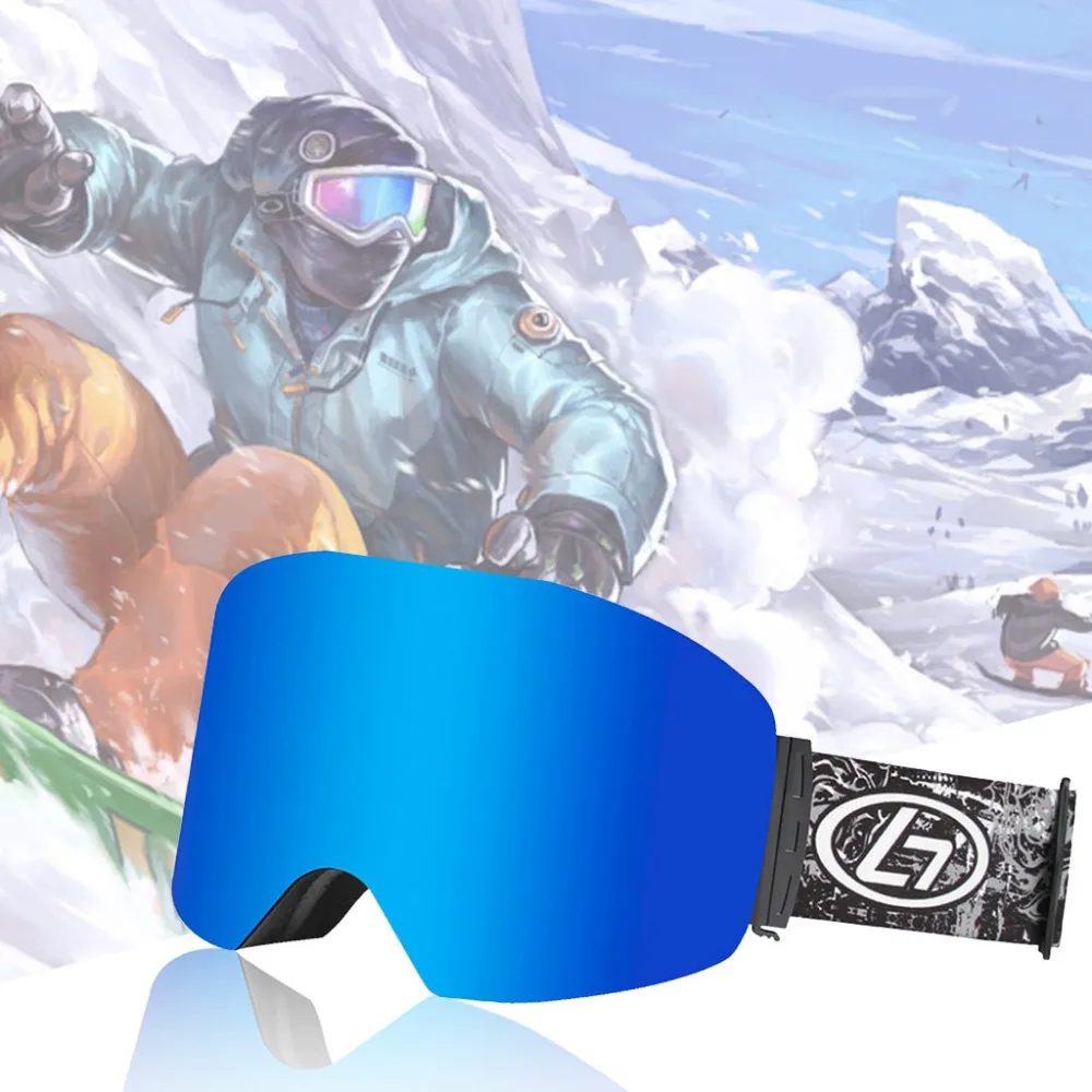 Men and women ski goggles double layers new cylindrical double anti-fog ski goggles vektor ܬ ݬج߬ լݬ ݬج߬ڬܬ 30S26 (13)