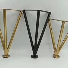 Роскошные ножки для шкафа под телевизор, стол/стул/мебельная ножка из нержавеющей стали золотого цвета, регулируемый держатель шкафа для ванной комнаты, 20 см/25 см/30 см