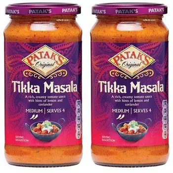 

Patak's - Tikka Masala Paste - 2 x 283g Gläser