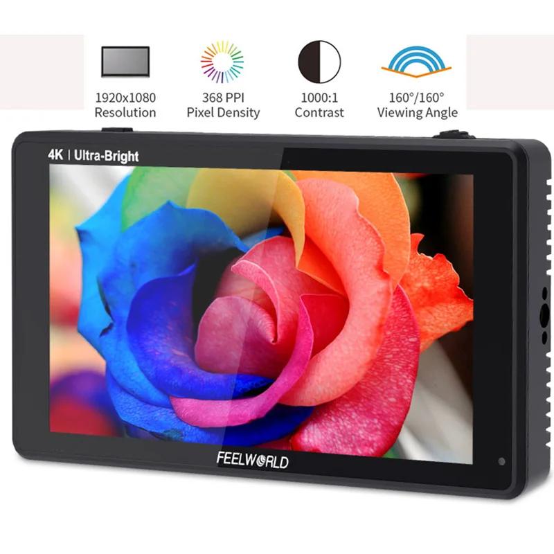 FEELWORLD LUT6 6 Inch 2600nits HDR 3D LUT Touch Screen on Camera Field DSLR Monitor with Waveform VectorScope for - Цена: 31 346,50 руб.