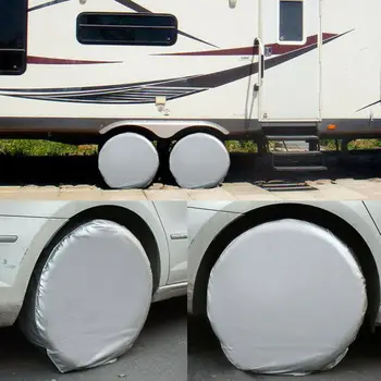 

For RV Trailer Car Truck Wheel Tire Cover Exterior Protector Waterproof