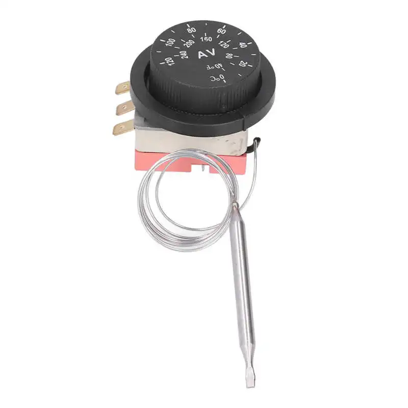 Adjustable Electric Fan Thermostat Switch 30 Inches Wire Length