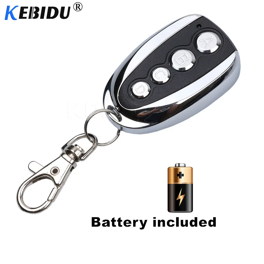 Kebidu 433.92MHZ Universal ABCD Key Control Remote Cloning 4 Channel Auto Car Garage Door Duplicator Rolling Code For | Электроника