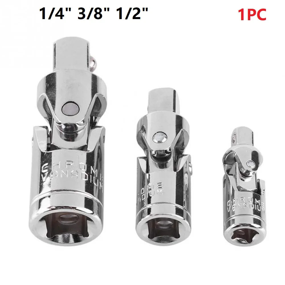 1/4 3/8 1/2 Universal Joint Set Ratchet Angle Extension Bar Socket Adapter Manual Bar Socket Swivel Ratchet Socket Tools mini wood planer