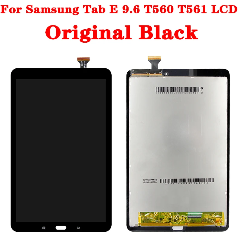Display de Lcd Digitador de Tela de Toque Painel de Matriz Peças de Montagem de Tablet Samsung Tab e 9.6 T560 T561 T560nu - Imagem 3