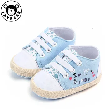 

Shoes Baby For Newborn Print Animal Pattern Rabbit First Walkers Kid Shoes Baby Girls Boys Soft Sole Casual Shoes
