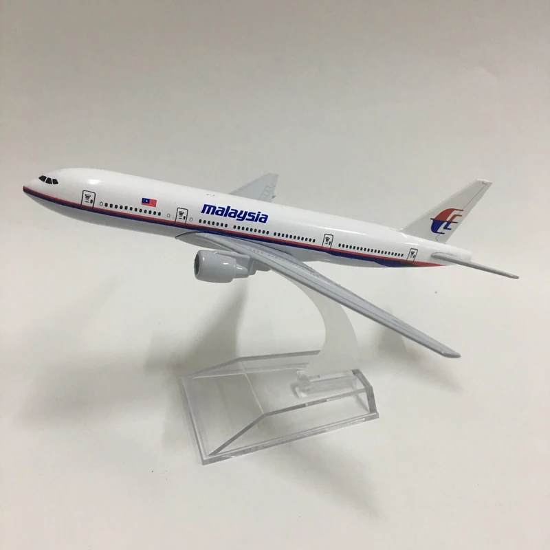  JASON TUTU 16cm Malaysia Airlines Boeing 777 Plane Model Airplane Model Aircraft Model 1:400 Diecas