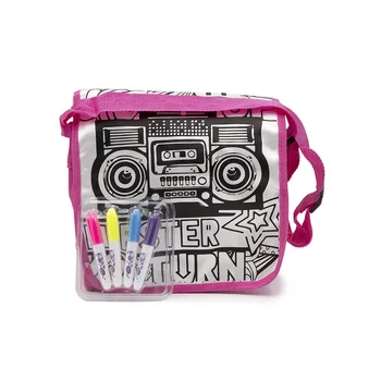

Coloring Book Set LAPULLI kids 200565750 Play set stylish gift backpack colour markers Coloring Book Set Toy Office School Supplies Art for children