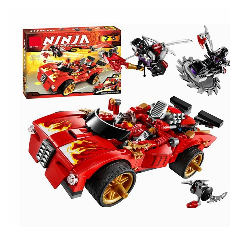 

9796 425pcs Compatible Legoinglys 70727 Kai Charger Activate Interceptor Car Model Building Block Brick Toy for Boy Xmas Gift