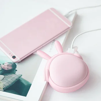 

RAXFLY 5400mAh Hand Warmer Power Bank For iPhone 11 USB Fast Charging Charger Pocket Mini Warmer Phone External Battery Pack