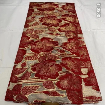 

Beautiful brocade jaquard lace fabric purple designs Latest African Nigerian gold French for wedding