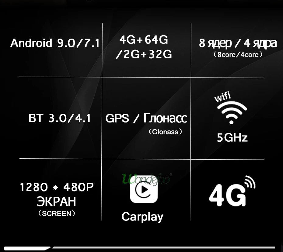 8," ips Android 9,0/7,1 4G 64G радио для BMW 5 серии 520i F10 F11 2010- CIC NBT система gps навигация ГЛОНАСС без DVD