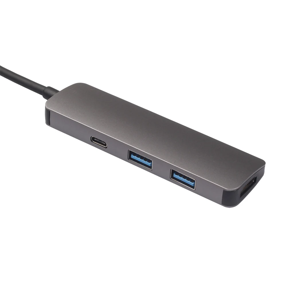 4 в 1 концентратор USB C к HDMI 4K концентратор USB 3,0 USB2.0 адаптер Micro usb зарядный порт для MacBook Pro iPad MacBook Pro Air type c концентратор