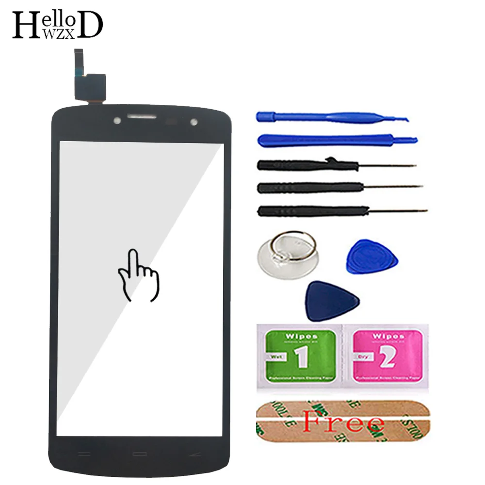 Original Mobile Touch Screen For ENERGY Max 5 Panel Digitizer Front Glass Tools 3M Glue | Мобильные телефоны и аксессуары