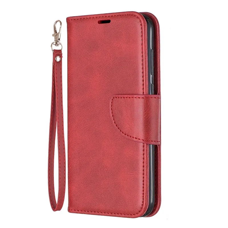 Флип раскладный кожаный чехол для Nokia 2,2 3,2 4,2 1 плюс телефона с отделением для карт на для Nokia 7,1 6,1 5,1 3,1 2,1 6 5 3 книжка на магнитной застежке - Цвет: Красный
