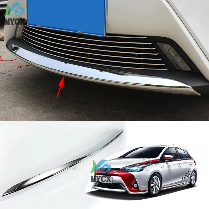 ader Ontwaken Verleden For Toyota Yaris XP150 2019 2020 Car Accessories Exterior Decoration ABS  Chrome Front Bumper Skid Molding Cover Trim For Toyota Vios Sedan 2019 Car  styling|Bumpers| - AliExpress