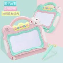 Детская магнитная доска для рисования граффити цвет маленькая доска новорожденных живопись Раннее Образование Детские От 1 до 3 лет Ol