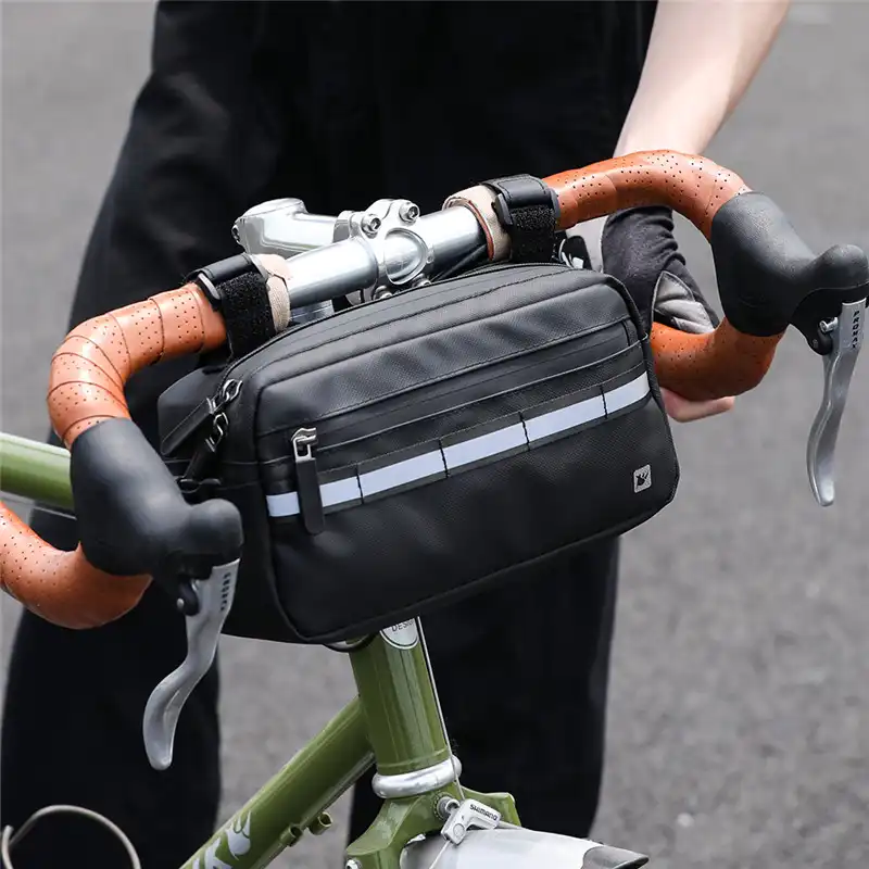 Rhinowalk Bicycle Front Tube Handlebar Bag Waterproof MTB Road Bike 3L