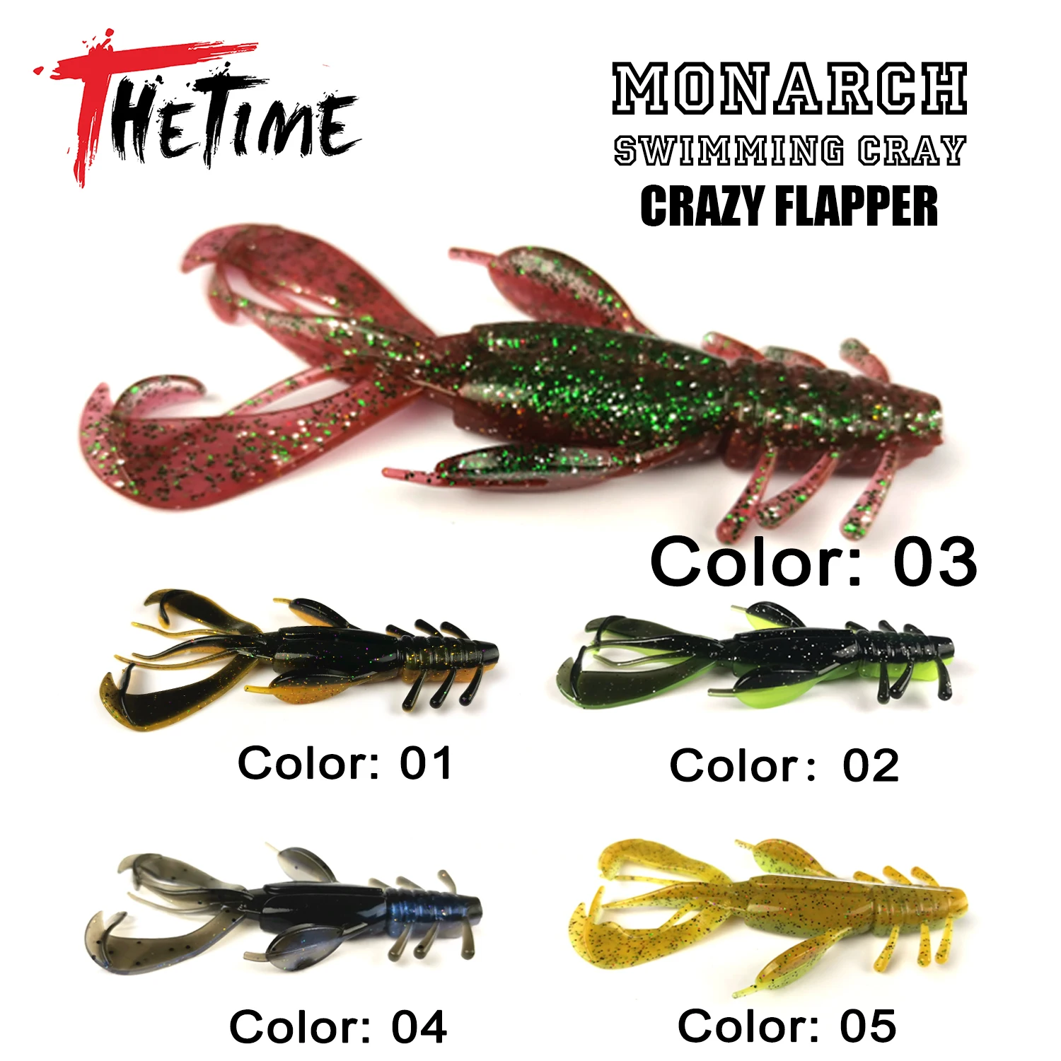 2021 THETIME New Monarch Cray Crazy Flapper Soft