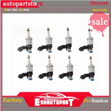 8 шт./лот топливный инжектор для GMC Acadia Cadillac CTS STS Chevrolet Camaro траверс 12638530 12611545 12632255 0261500056