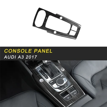 

Center Console Gear Panel Cover Trim Frame Sticker Chrome Interior Accessories for Audi A3 2017-2019 Car Styling