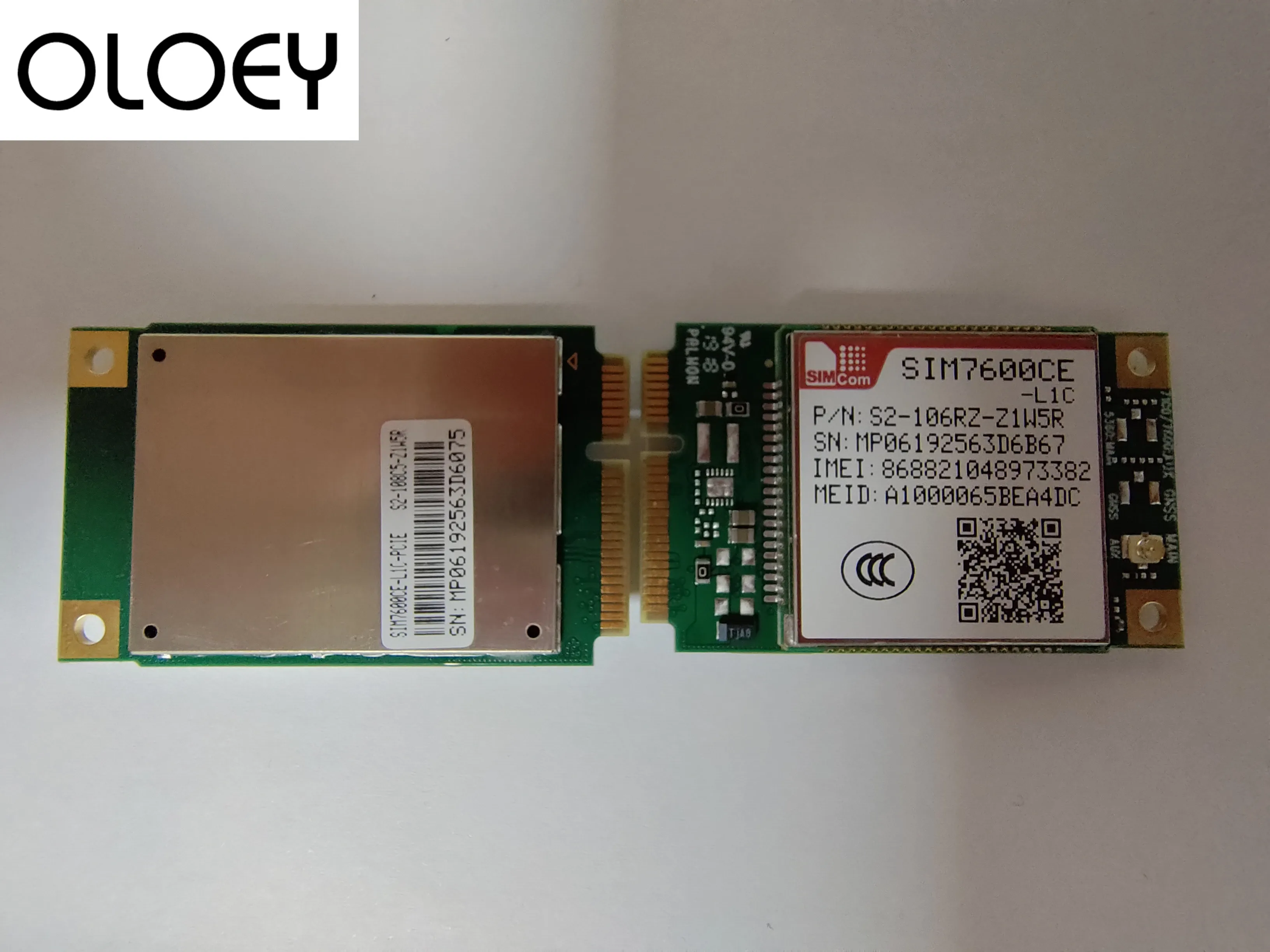 

SIMCOM SIM7600CE-L1C PCIE WirelessModules 4G MODULE LTE MODULE,100% brand new original