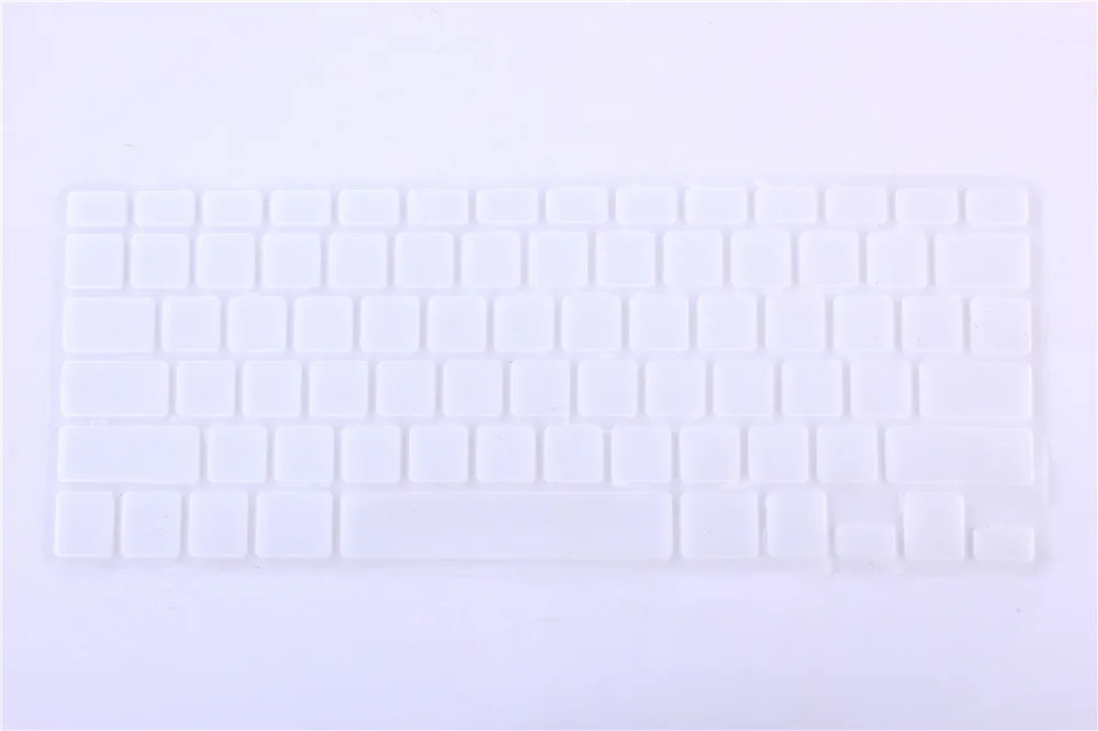 Transparent Американская версия для Apple MacBook Pro 1" дюймов A1286 крышка клавиатуры защитная кожа - Цвет: Transparent