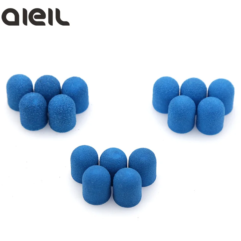 

13*19 80/120/180 Nail Drill Bits Sanding Bands Caps Cutter For Manicure Sanding Band Cap for Pedicure Cutters For Pedicure Tool