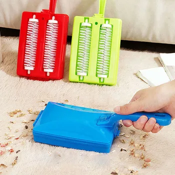 

Mini Carpet Rug Roller Brush Dirt Handheld Sweeper Cleaner for Home Cleaning --M25