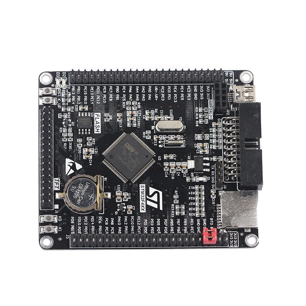 STM32F407VET6 обучающая макетная плата практическая минимальная система USB Cortex M4 ARM Core с кабелем прочный профессиональный