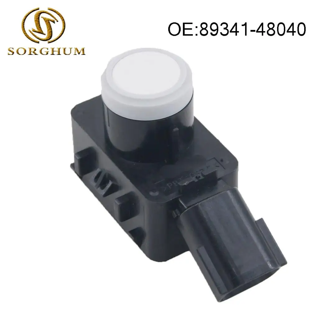 

White PDC Parking Bumper Sensor Reverse Assist 89341-48040 for 2016-2018 Lexus RX350 RX450h 3.5L