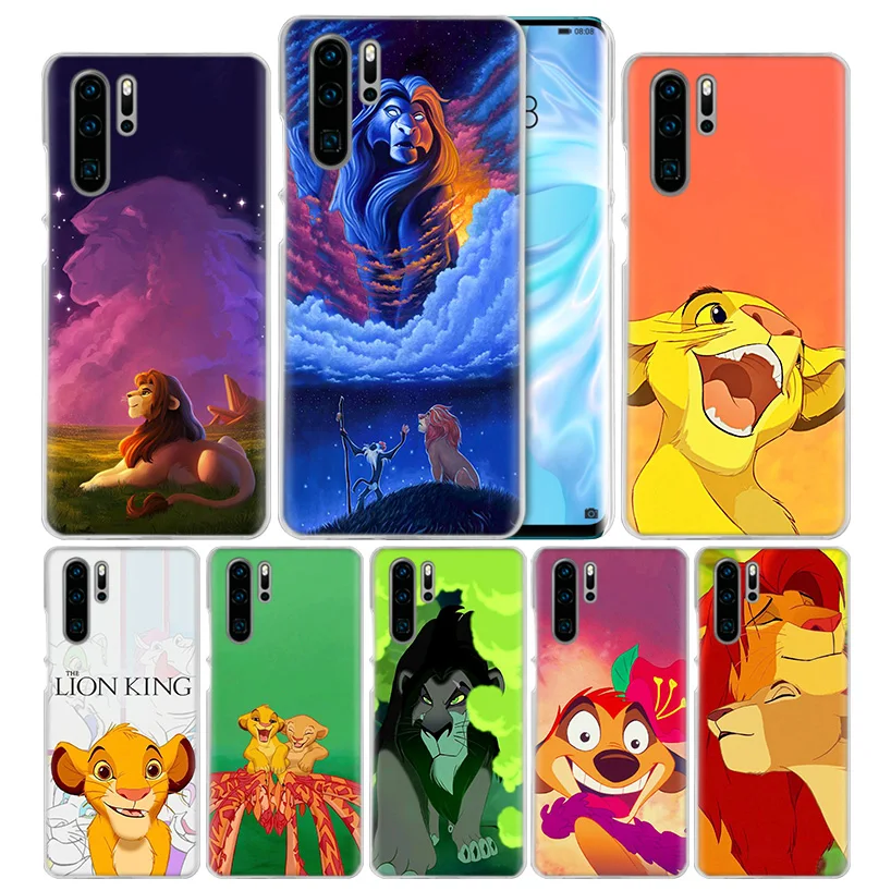 

Case Cover For Huawei Honor 8X 8C 8A 8S 9X 10 20 20i V20 Play Y5 Y6 Y7 Y9 Prime Lite Pro 2018 2019 Cartoon The lion king