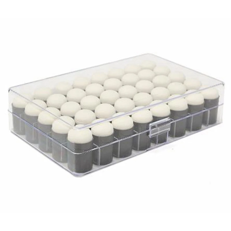 

40Pcs Finger Sponge Dauber Painting Ink Pad Stamping Brush Craft Case Art Tools With Box Office School Darwing Diy Craft