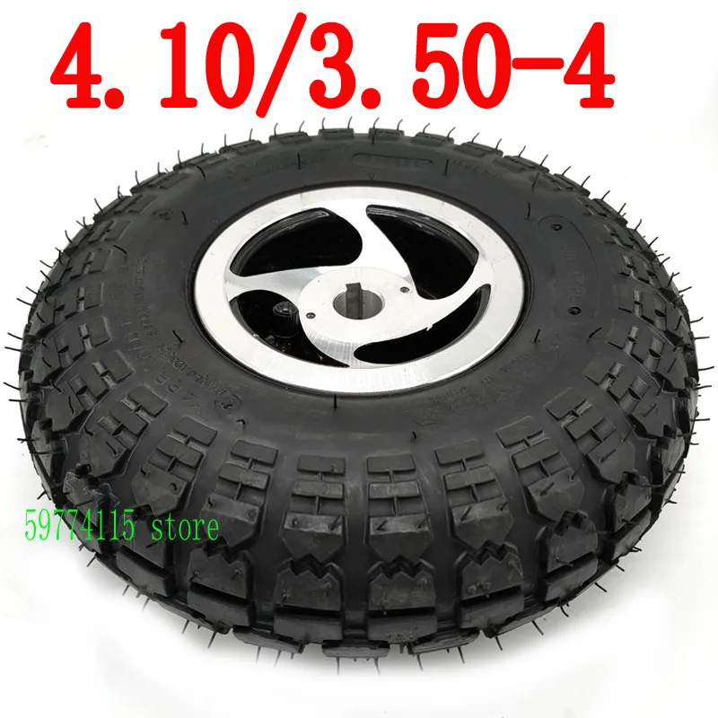 4 10/3 50-4 Малый Мотоцикл ATV колесо 17 мм/19 мм keyway hub и шина в шинах Электрический