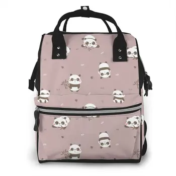 

Cartoon Panda Baby Nappy Changing Diaper Mummy Bag Maternity Backpack Bags Stroller Baby Care Waterproof Backpack