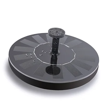 

Solar Fountain Pump 1.4 W Solar Panel Pump Kit Solar Independent Submersible Pump Garden Tool for Small Pond