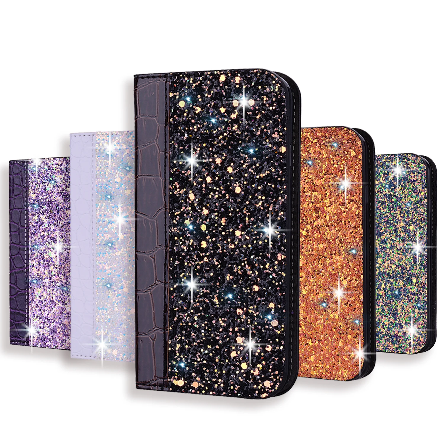 Flower Leather Book Case For Huawei P40 P20 P30 Pro Mate 20 10 Lite P Smart Z Y9 Y7 Y5 Y6 2019 Honor 10i 9C 8S Flip Wallet Coque cute huawei phone cases