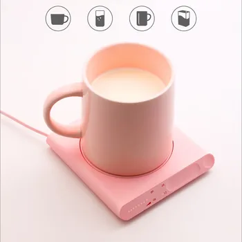 

Creative USB Warm Cup Mat Thermostat Cup Thermostat Heating Device Mat Keep Drink Warm Heater Mugs Coaster 2020 NEW