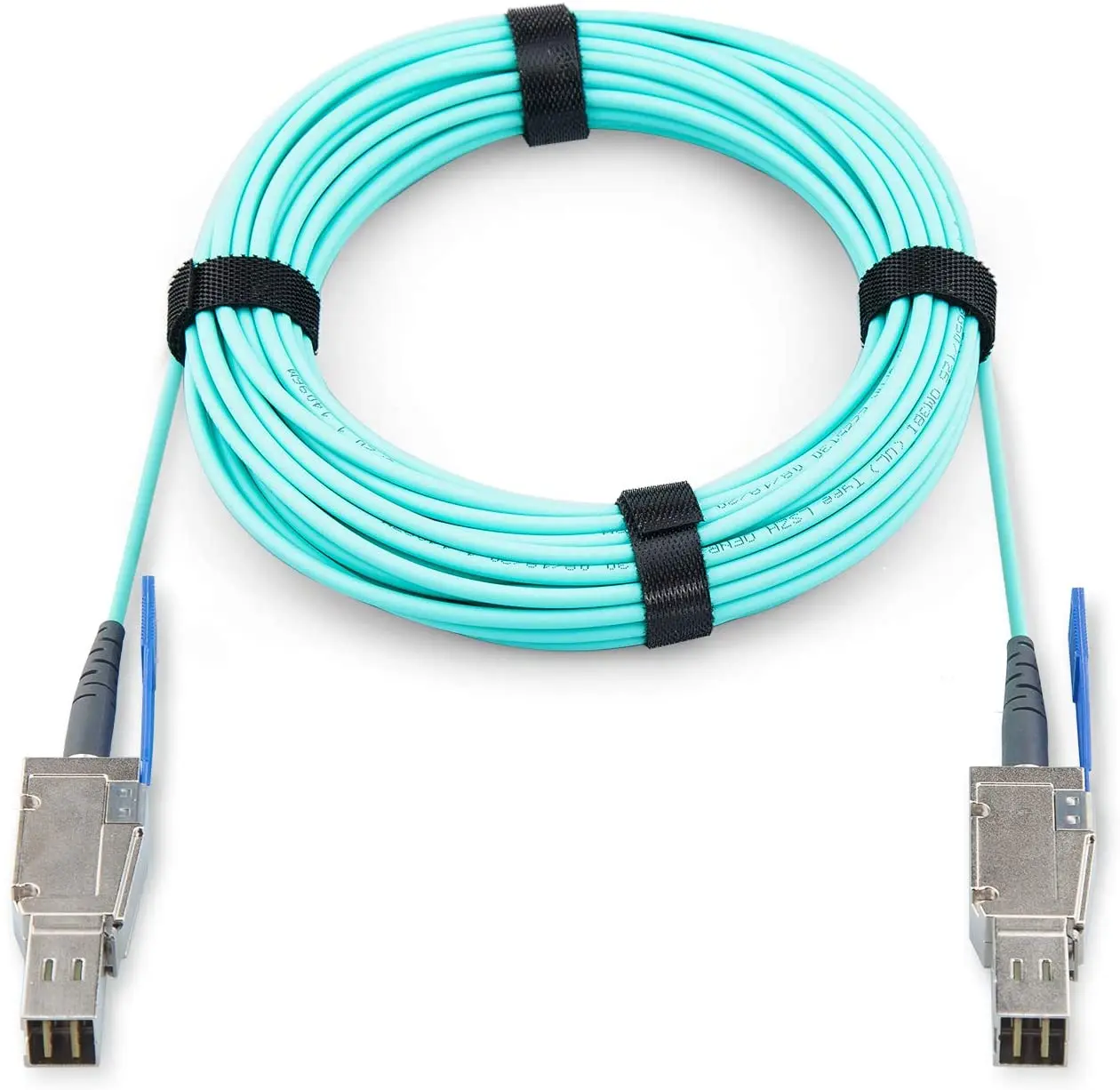 Mini SAS HD SFF-8644 to Mini SAS HD SFF-8644 AOC Fiber Optic Cable 5M/16.5FT