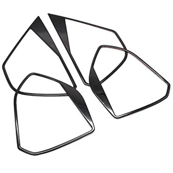 

For Peugeot 5008 Accessories Stainless Steel Car Door Speaker Decorative Ring Cover Car Styling Interior Chrome