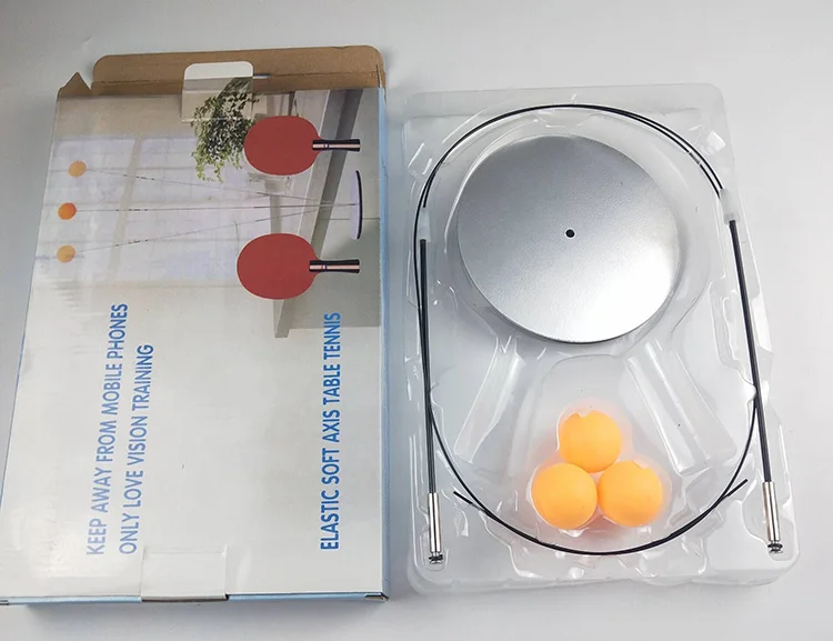 Робот Настольный теннис тренажер ракетки для бадминтона гибкий вал Пинг Понг Мяч тренировочная машина аксессуары без ракеток