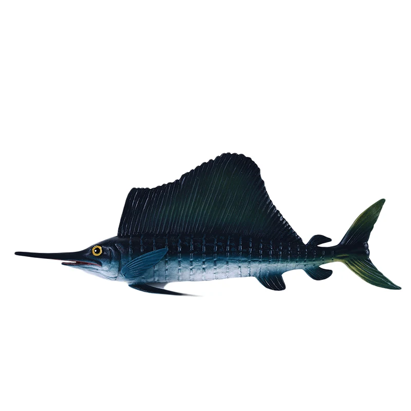 1 Морские животные, модели, фигурки, игрушки, моделирование, Sailfish Eel Dunkleosteus, подарок для детей - Цвет: 1