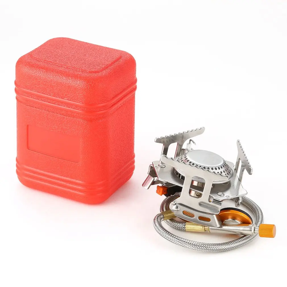 

Strong & Sturdy Compact Portable Foldable Stove with Automatic Piezo Ignition For Outdoor Camping Hiking Cooking